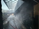Brand in der Schie&szlig;anlage (Foto: S.Dietzel)
