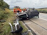 Unfall auf der Autobahn (Foto: S.Dietzel)