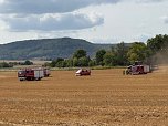 Feldbrand zwischen Klein- und Gro&szlig;furra (Foto: S. Dietzel)