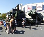 Der Blaulichttag auf dem Platz der Gewerkschaften (Foto: Agentur f&uuml;r Arbeit)