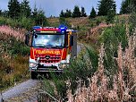 Waldbrand&uuml;bung der Feuerwehren  (Foto:  Feuerwehr)