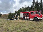 Waldbrand&uuml;bung der Feuerwehren  (Foto:  Feuerwehr)