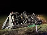 Unfall am Abend bei Günzerode (Foto: S.Dietzel) Unfall am Abend bei Günzerode (Foto: S.Dietzel)