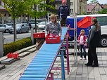 Kindertags-Feier auf dem Parkplatz (Foto: nnz)
