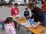 Kindertags-Feier auf dem Parkplatz (Foto: nnz)
