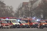 &Uuml;bergabe des Friedenslichts aus Bethlehem an die Kreisjugendfeuerwehren. (Foto: vgf)