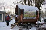 Mobile Fasssauna aus Werna  (Foto: ssc)
