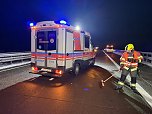 Ein Lkw-Unfall ereignete sich auf der A38. (Foto: Silvio Dietzel)