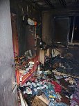 Wohnungsbrand am Petersberg (Foto: psv)