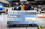Der M&auml;nnerwettkampf beim 17. Kugelsto&szlig;-Indoor. (Foto: Christoph Keil)