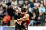 Der M&auml;nnerwettkampf beim 17. Kugelsto&szlig;-Indoor. (Foto: Christoph Keil)