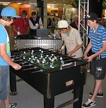 Kickern in der Galerie (Foto: nnz City Scout Sven G&auml;mkow)