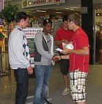 Kickern in der Galerie (Foto: nnz City Scout Sven G&auml;mkow)