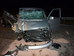 Tödlicher Unfall (Foto: BFW Nordhausen) Tödlicher Unfall (Foto: BFW Nordhausen)
