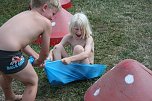 Gel&auml;ndespiel und Wasserschlacht (Foto: M. Krieger)