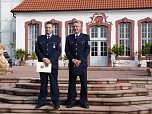 Beförderungen ausgesprochen (Foto: Karl-Heinz Herrmann) Beförderungen ausgesprochen (Foto: Karl-Heinz Herrmann)