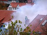 Brand in der Altstadt (Foto: privat) Brand in der Altstadt (Foto: privat)