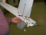 Indoor-Modellflugzeug technik (Foto: Karl-Heinz Herrmann)