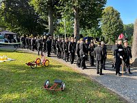 Marsch der Bergleute durch Bleicherode Bild: Marsch der Bergleute durch Bleicherode
