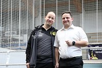 Wettkämpfe im Becken und im Boxring Bild: Wettkämpfe im Becken und im Boxring