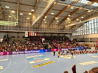 Europäischer Spitzenhandball in der Wiedigsburghalle Bild: Europäischer Spitzenhandball in der Wiedigsburghalle