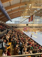 Europäischer Spitzenhandball in der Wiedigsburghalle Bild: Europäischer Spitzenhandball in der Wiedigsburghalle
