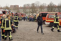 Übergabe des Friedenslichts aus Bethlehem an die Kreisjugendfeuerwehren. Bild: Übergabe des Friedenslichts aus Bethlehem an die Kreisjugendfeuerwehren.
