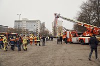 Übergabe des Friedenslichts aus Bethlehem an die Kreisjugendfeuerwehren. Bild: Übergabe des Friedenslichts aus Bethlehem an die Kreisjugendfeuerwehren.