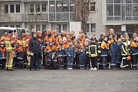 Übergabe des Friedenslichts aus Bethlehem an die Kreisjugendfeuerwehren. Bild: Übergabe des Friedenslichts aus Bethlehem an die Kreisjugendfeuerwehren.