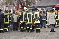 Übergabe des Friedenslichts aus Bethlehem an die Kreisjugendfeuerwehren. Bild: Übergabe des Friedenslichts aus Bethlehem an die Kreisjugendfeuerwehren.