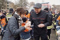 Übergabe des Friedenslichts aus Bethlehem an die Kreisjugendfeuerwehren. Bild: Übergabe des Friedenslichts aus Bethlehem an die Kreisjugendfeuerwehren.