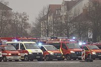 Übergabe des Friedenslichts aus Bethlehem an die Kreisjugendfeuerwehren. Bild: Übergabe des Friedenslichts aus Bethlehem an die Kreisjugendfeuerwehren.