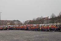 Übergabe des Friedenslichts aus Bethlehem an die Kreisjugendfeuerwehren. Bild: Übergabe des Friedenslichts aus Bethlehem an die Kreisjugendfeuerwehren.