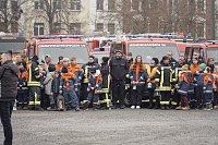 Übergabe des Friedenslichts aus Bethlehem an die Kreisjugendfeuerwehren. Bild: Übergabe des Friedenslichts aus Bethlehem an die Kreisjugendfeuerwehren.