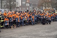 Übergabe des Friedenslichts aus Bethlehem an die Kreisjugendfeuerwehren. Bild: Übergabe des Friedenslichts aus Bethlehem an die Kreisjugendfeuerwehren.