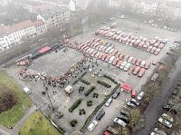 Übergabe des Friedenslichts aus Bethlehem an die Kreisjugendfeuerwehren. Bild: Übergabe des Friedenslichts aus Bethlehem an die Kreisjugendfeuerwehren.