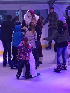 Kostenloser Eislaufspaß