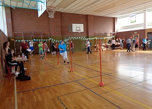 Zwölf Stationen gab es bei den 35. Sportspielen für Menschen mit Behinderung und dem 30. Lebenshilfefest zu absolvieren