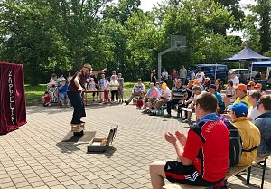 Zwölf Stationen gab es bei den 35. Sportspielen für Menschen mit Behinderung und dem 30. Lebenshilfefest zu absolvieren