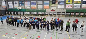 Das Bowteam aus Nordhausen bei der Landesmeisterschaft des Bogensportverbands Thüringen