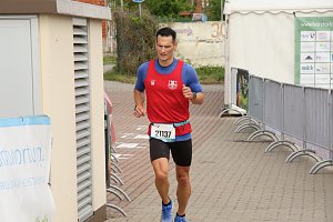 Auf der Zielgerade beim 11. Harztorlauf