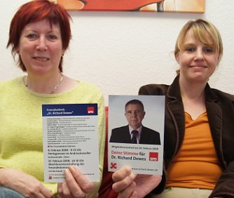 Werben f&uuml;r Richard (Foto: nnz)