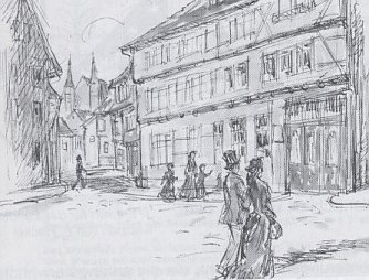 In der Blasiistra&szlig;e (Foto: pln)