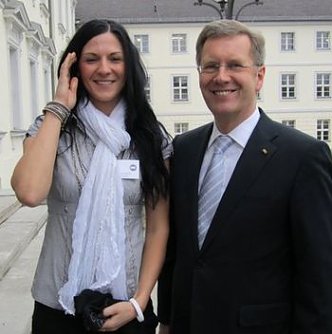 Kind und Wulf (Foto: privat)