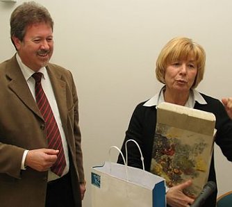 Im Rathaus empfangen (Foto: Bergmann)