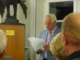 Hellstr&ouml;m beim Vortrag (Foto: nnz)