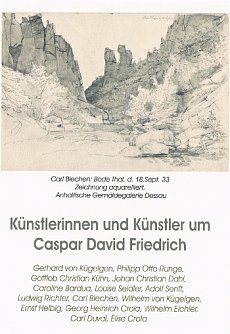 Einladung zur Ausstellung (Foto: Autorin)