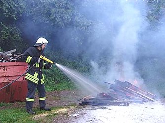 Feuerwehr zum Anfassen (Foto: nnz)
