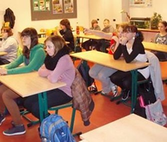 Besuch in der Schule (Foto: privat)