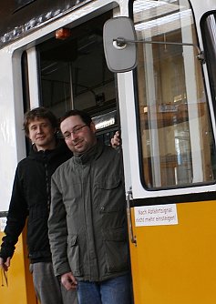 Einladung zum Stra&szlig;enbahnfahren (Foto: privat)